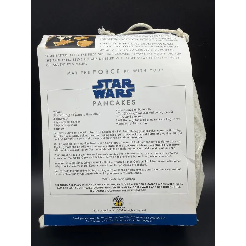 Williams Sonoma x Star Wars new williams